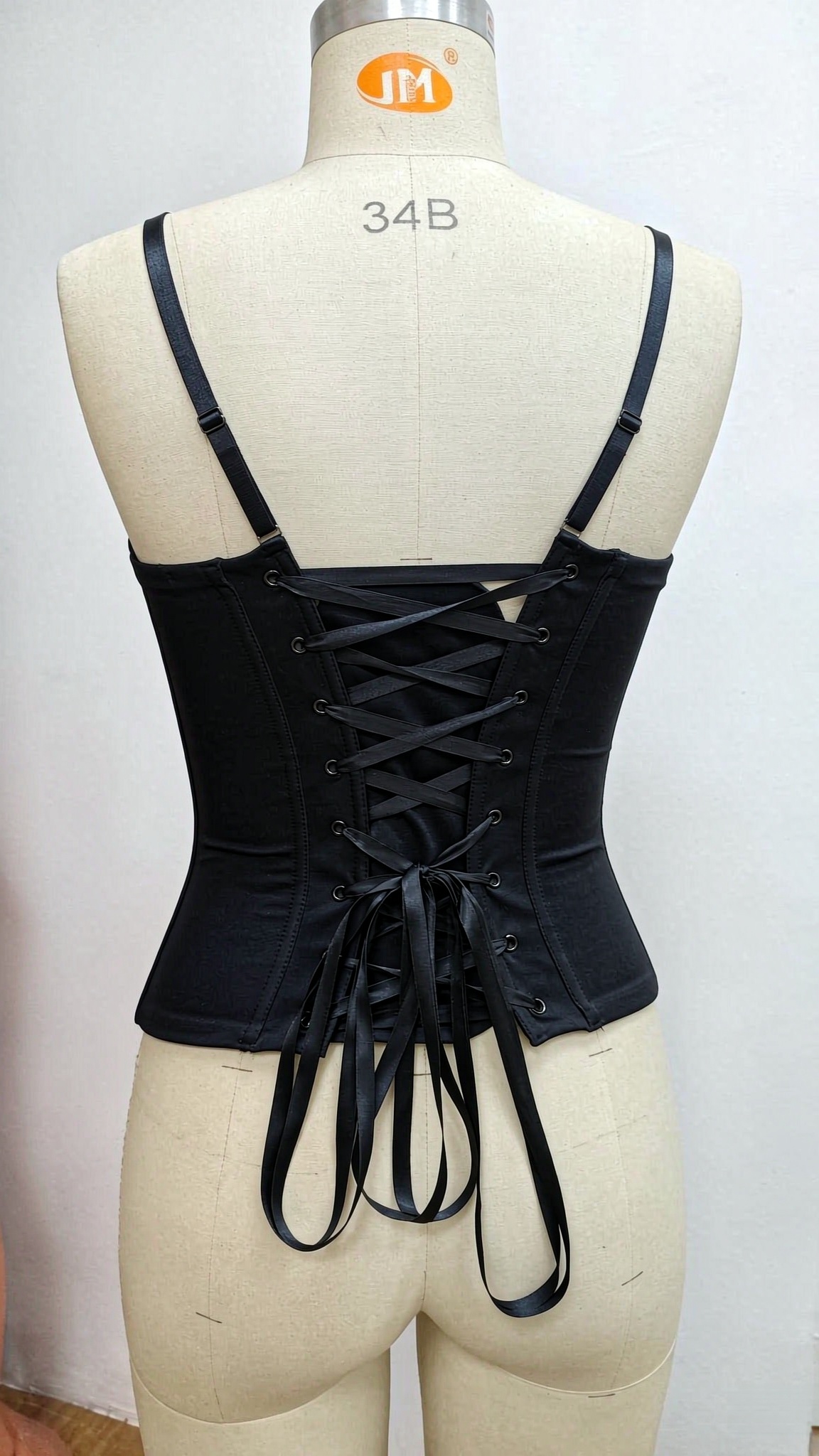 Women Spaghetti Strap Corset Top - Slim Fit Body Shaper Outer Wear Bustier Top